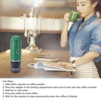 Portable Coffee Maker 19 Bar Pressure High Oil — main product photo
