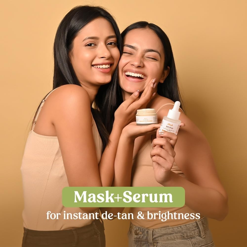 Vilvah Milk Face Combo DeTan Serum 20ml Mud — product photo 4 of 5
