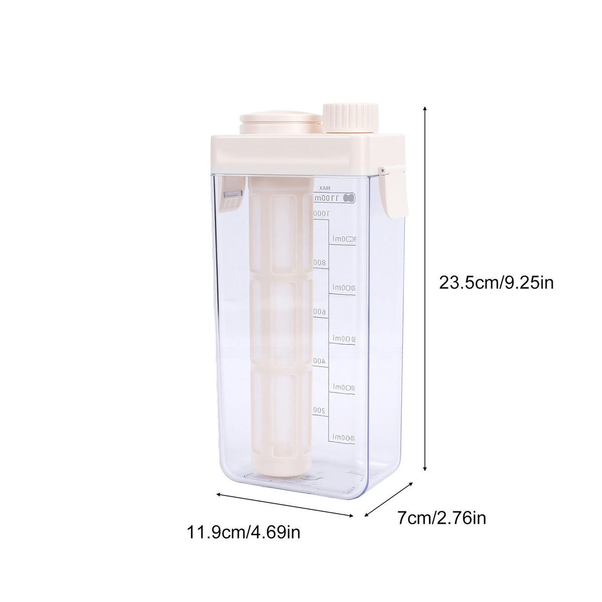 Cold Brew Coffee Maker 1100ml Large Portable Pitcher — product photo 8 of 12