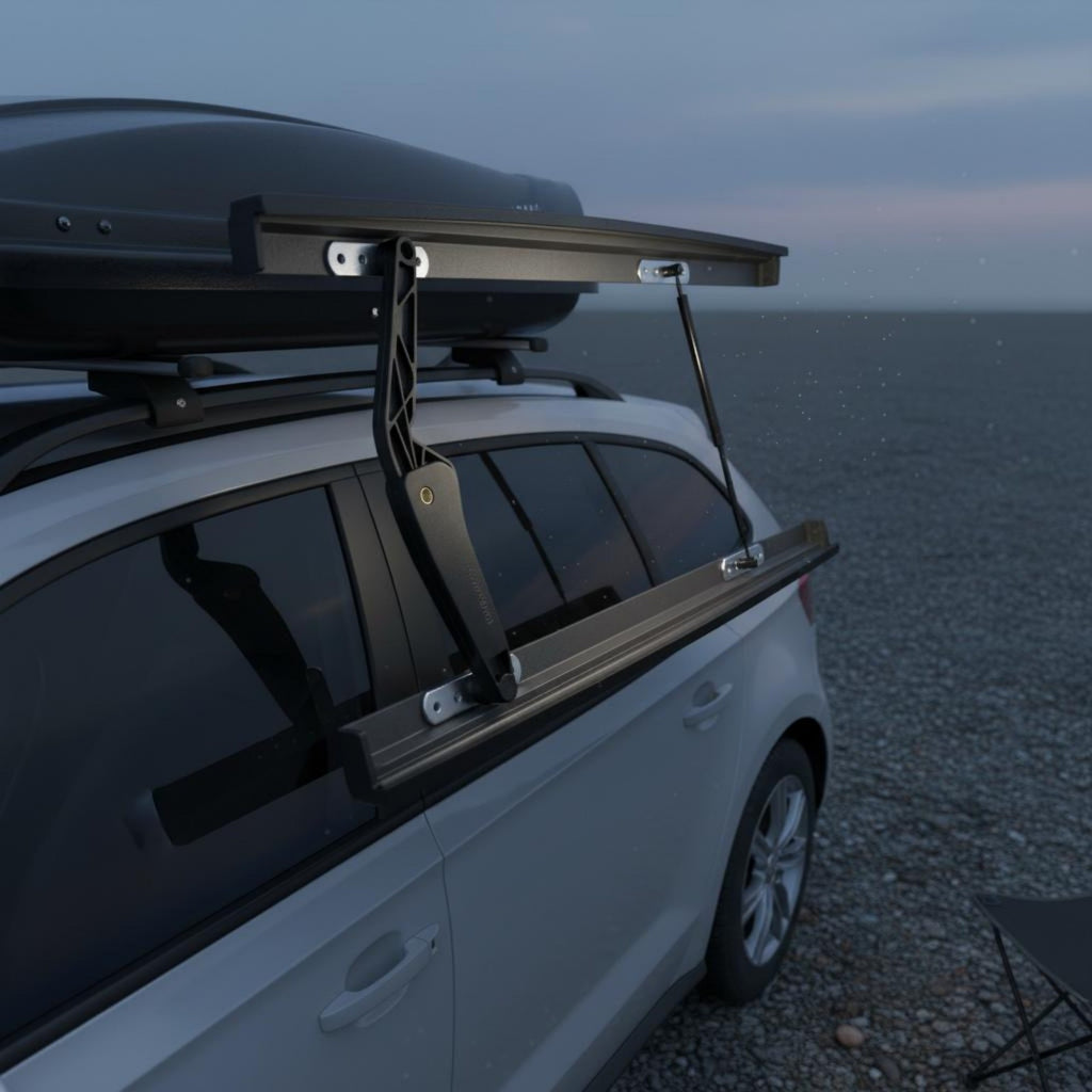 2 Pieces Roof Box Support Arm Buffered Damping — product photo 3 of 10