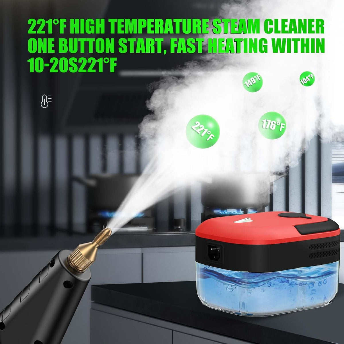 7-In-1 Handheld Steam Cleaner — product photo 5 of 12
