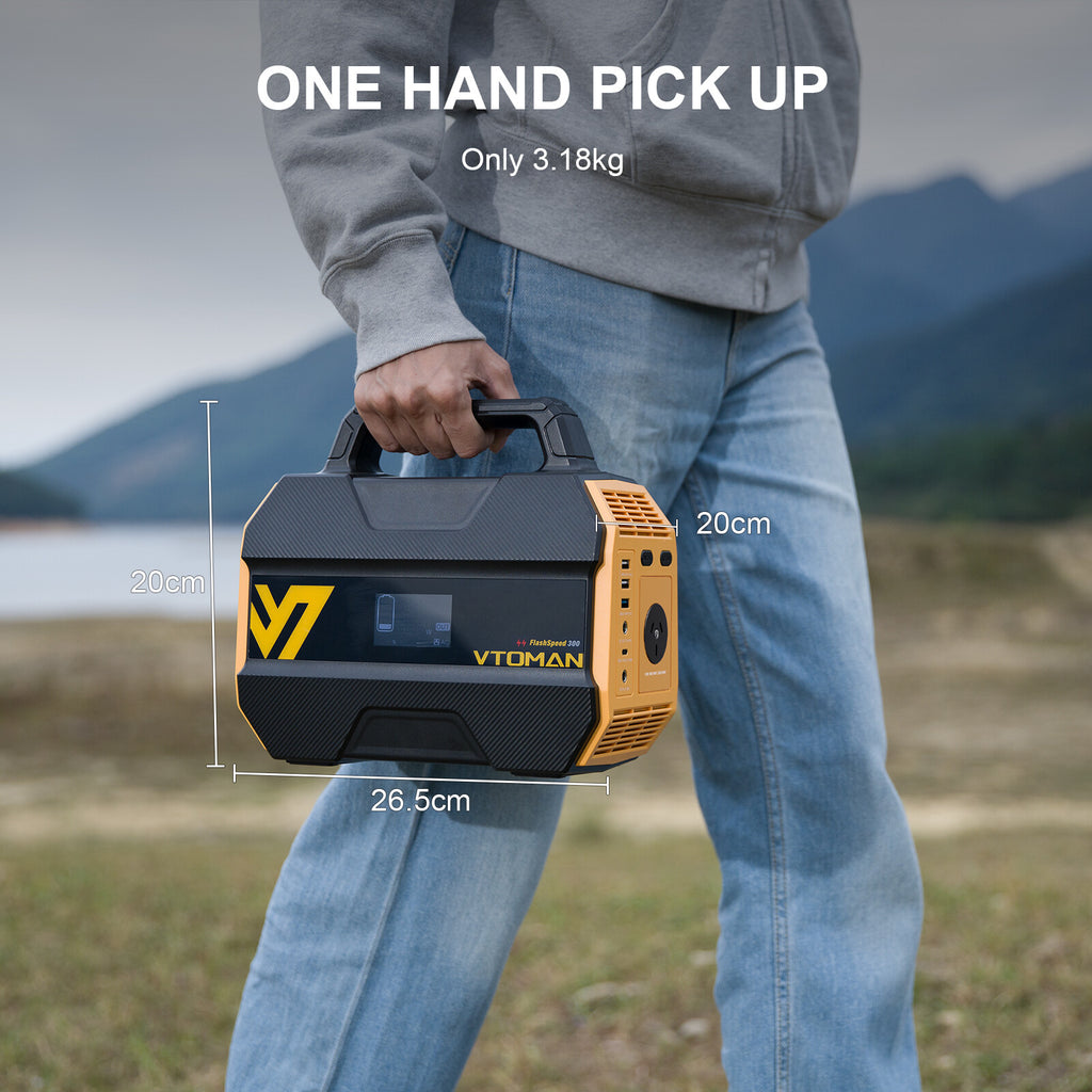 VTOMAN FlashSpeed 300 Portable Power Station Up to — product photo 3 of 9