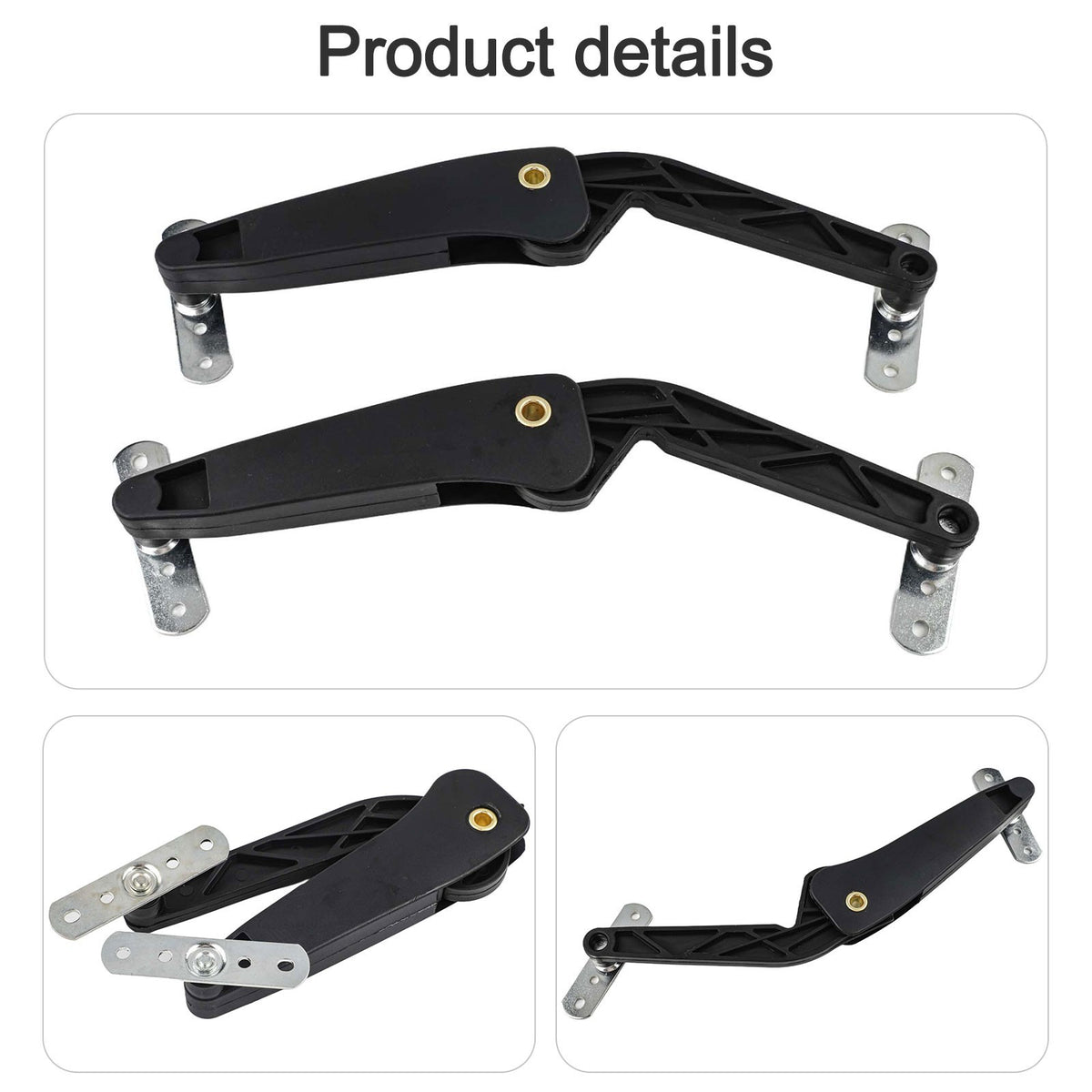 Vehicle Roof Box Support Arm Bracket with Shock — product photo 3 of 4