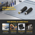 5 Count Solar Adapter Dc Extension for Portable — product photo 2 of 10