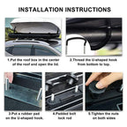 Roof Box U-Bolt Clips Roof Rack U-Brackets Luggage — product photo 8 of 9