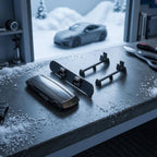 Miniature Car Roof Box Glossy Miniature Rooftop Exterior — product photo 9 of 9