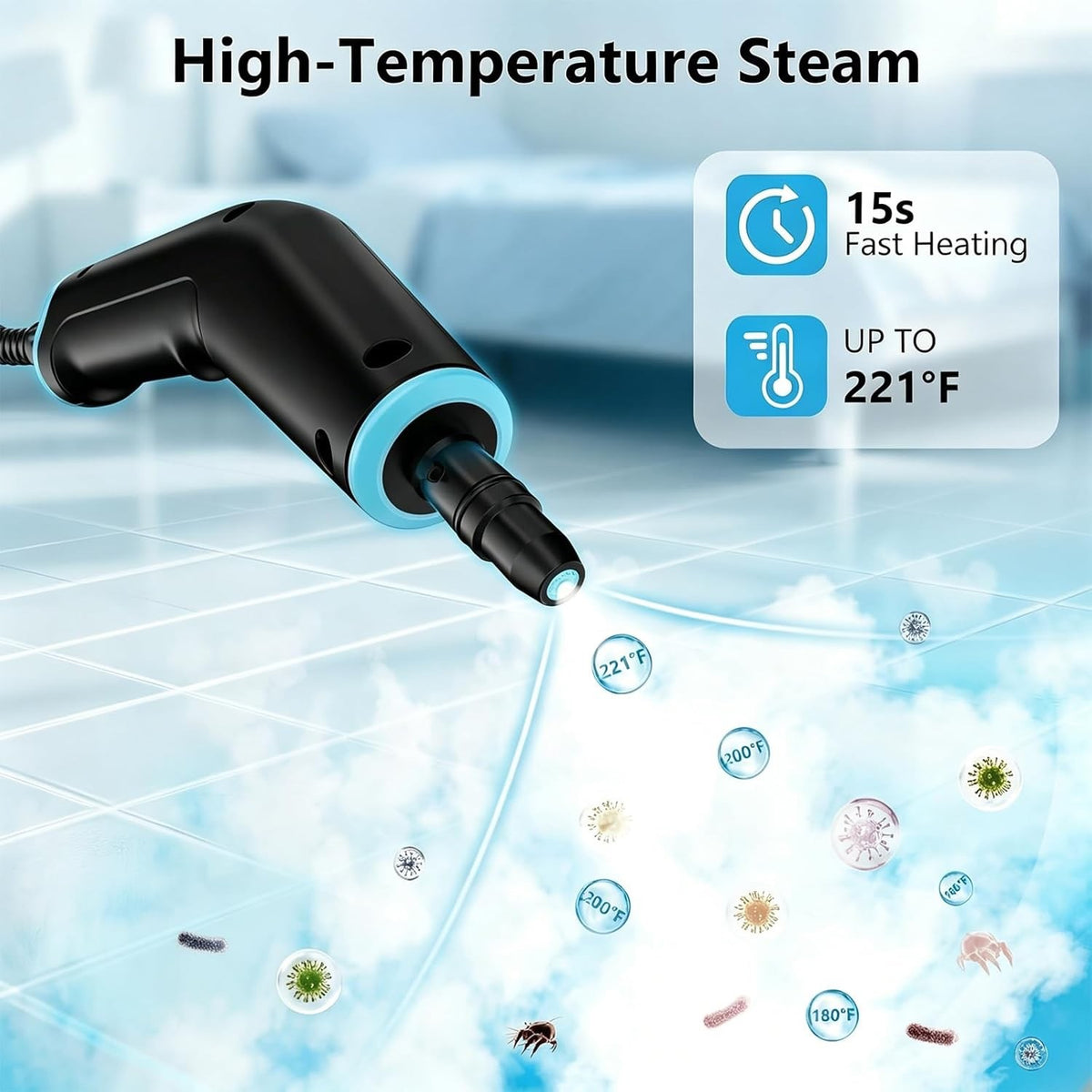 High Quality Steam Cleaner — product photo 4 of 12