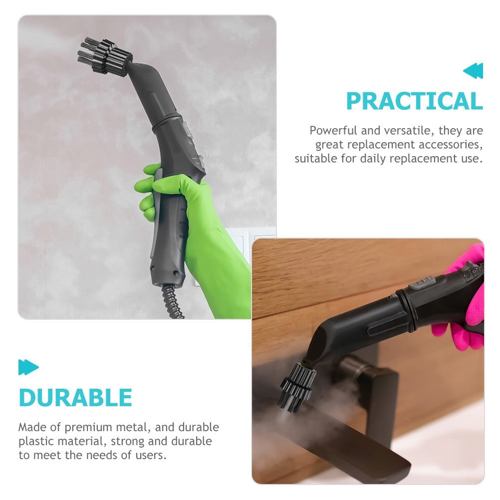12Pcs Portable Steam Cleaner Brush Heads Durable Replacement — product photo 6 of 12