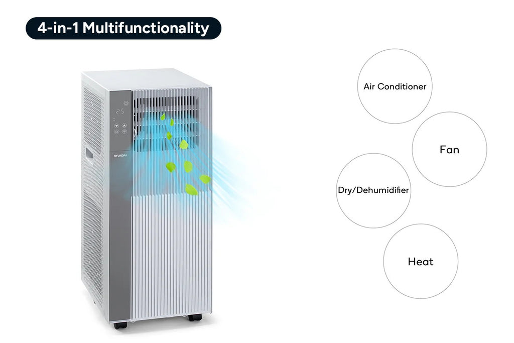 Hyundai 3.8kW Smart Reverse Cycle Portable Air Conditioner — product photo 8 of 12