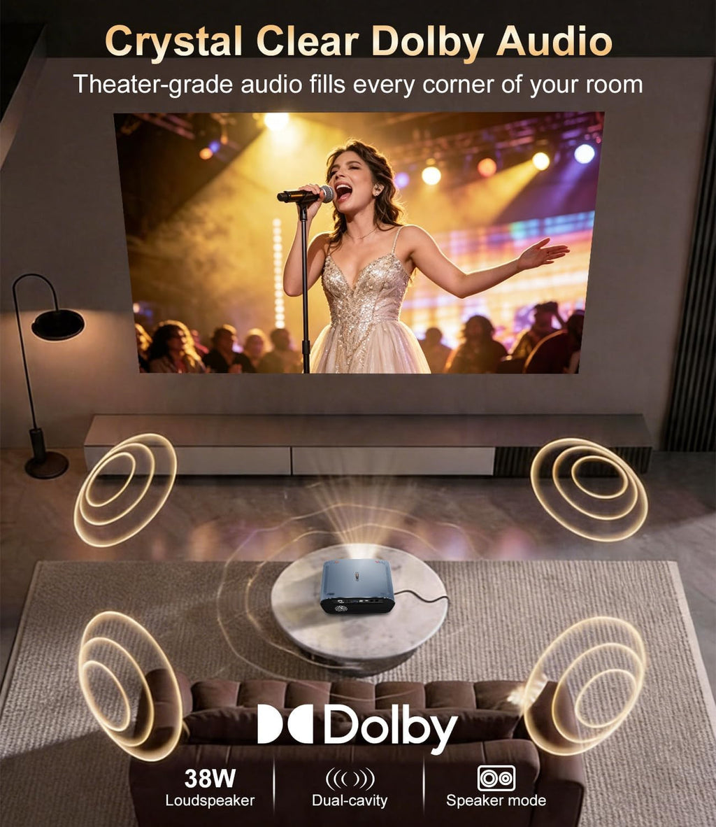 4K Google TV Projector