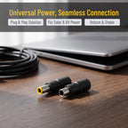 Set of 4 Solar Adapter Panel Dc Plug — product photo 4 of 7