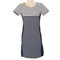 DOTTI Striped T-Shirt Dress Casual Ladies Wear Short — main product photo