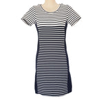 DOTTI Striped T-Shirt Dress Casual Ladies Wear Short — main product photo
