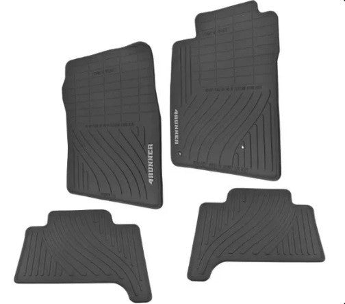 RUBBER FLOOR MATS SET 03-09 4RUNNER ALL WEATHER — main product photo