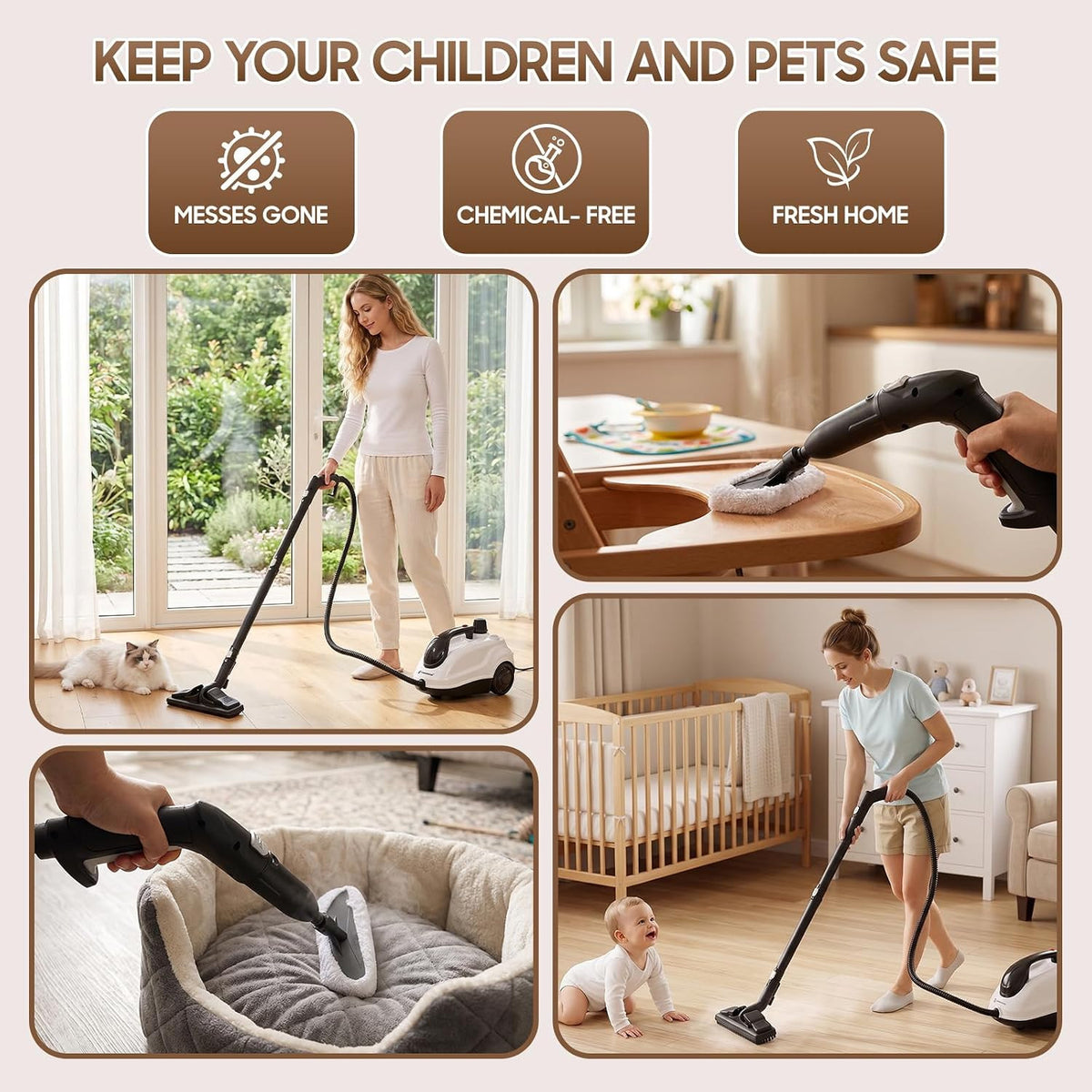 Heavy Duty Steam Mop Cleaner — product photo 8 of 12