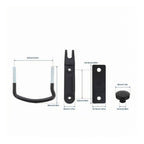 Roof Box Mounting Kit Cushioning Pads Car Accessory — product photo 5 of 5