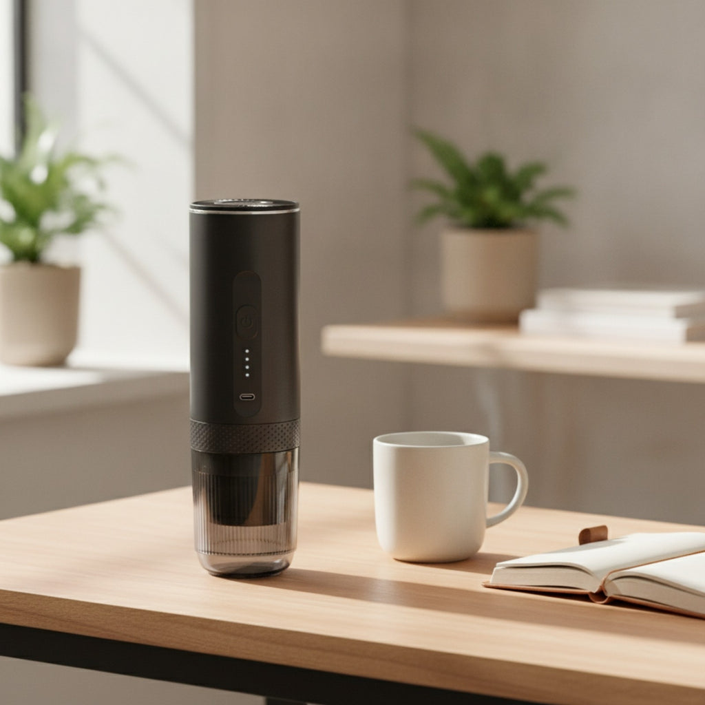 Portable Espresso Maker Rechargeable Battery Self-Heating Coffee Maker — product photo 7 of 10