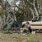 Spacious Off-Ground Camping Bed Cot Tent Combo with — product photo 4 of 5