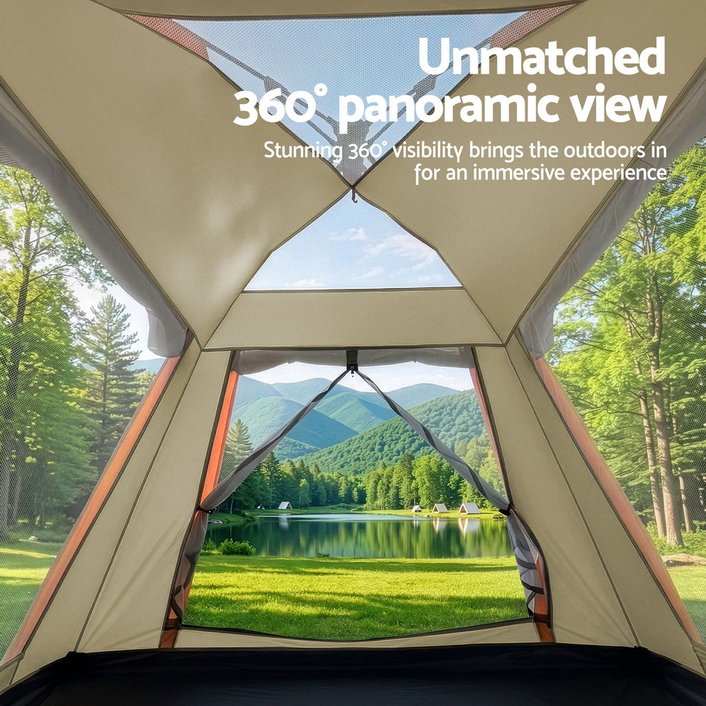 Weisshorn Pop Up Camping Tent 3-4 Person Automatic — product photo 6 of 9