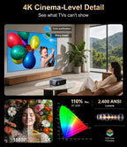 4K Google TV Projector
