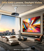 4K Google TV Projector