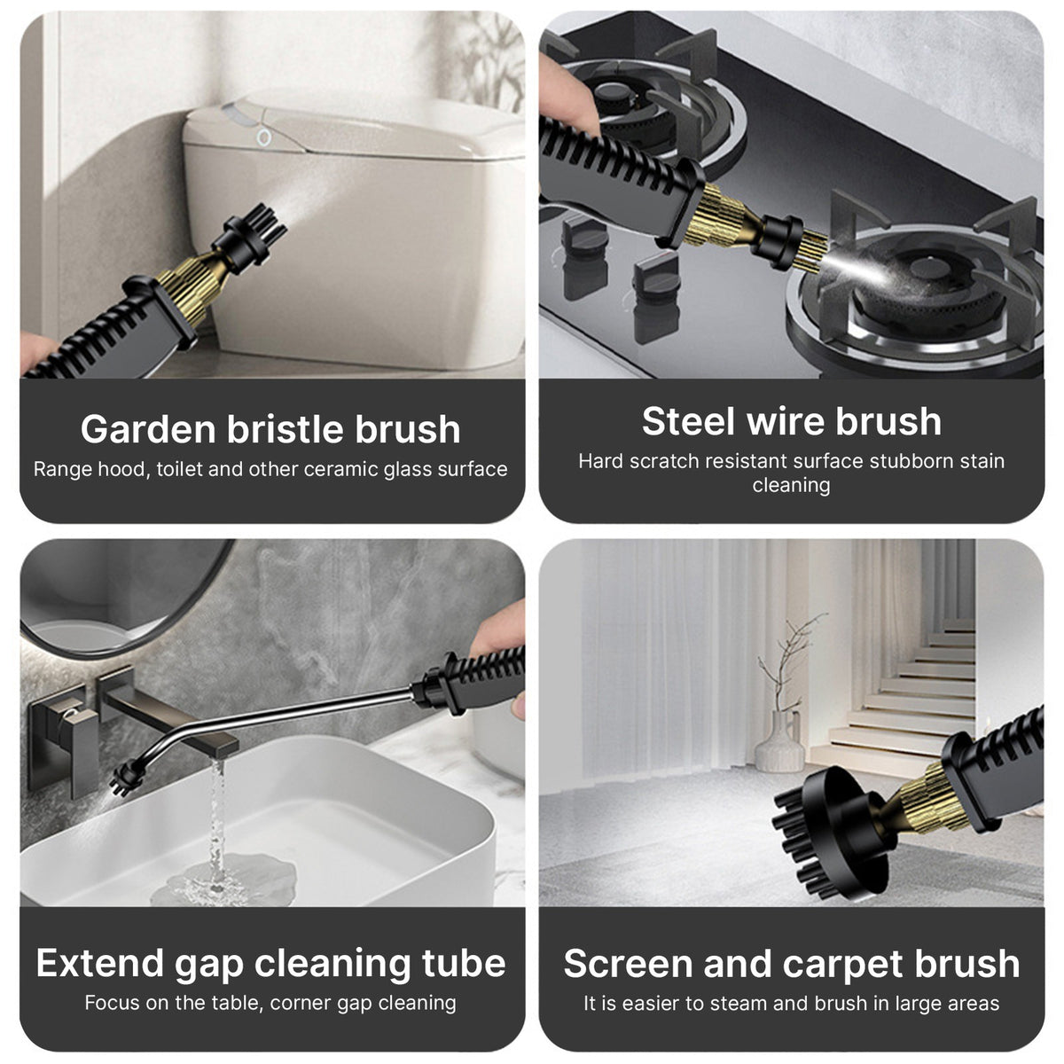 1 Handheld Steam Cleaner Portable Fast Clean For — product photo 9 of 9