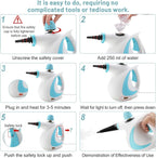 Handheld Steam Cleaner Portable — product photo 4 of 12