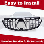 Front Grille w/ Camera Kit for Mercedes E-CLASS — product photo 2 of 12