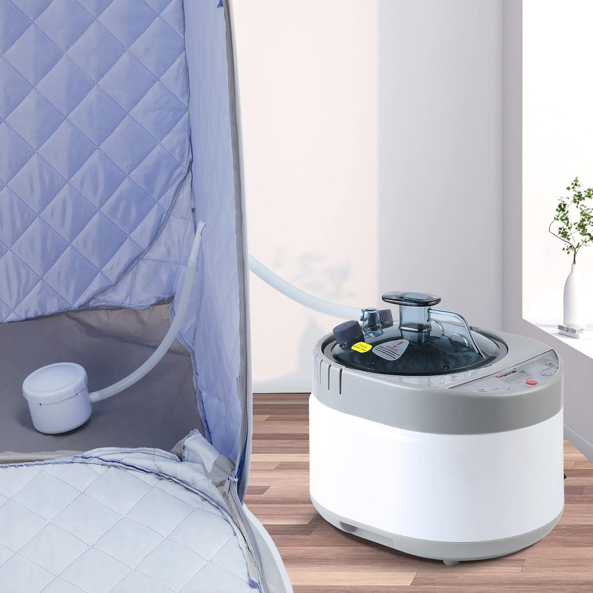 Portable 4L Sauna Steamer with Remote Control & — product photo 7 of 7