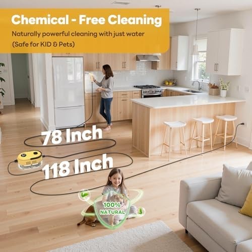 Fast Heating Handheld Steam Cleaner — product photo 5 of 7