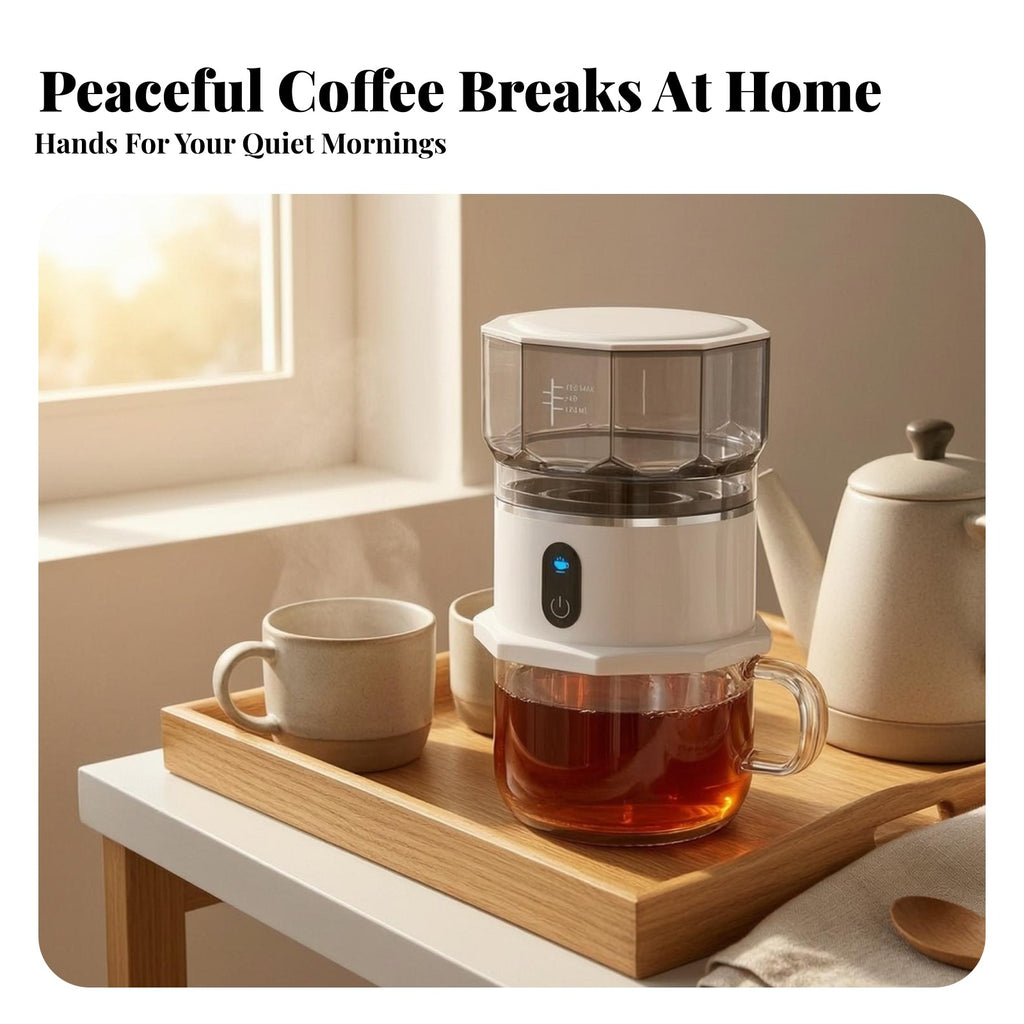 Mini Coffee Maker with Cup Portable Appliance Compact — product photo 2 of 10