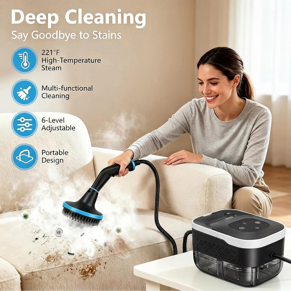 High Quality Steam Cleaner — product photo 2 of 12