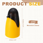 2pcs Microwave Steam Cleaner — product photo 2 of 7