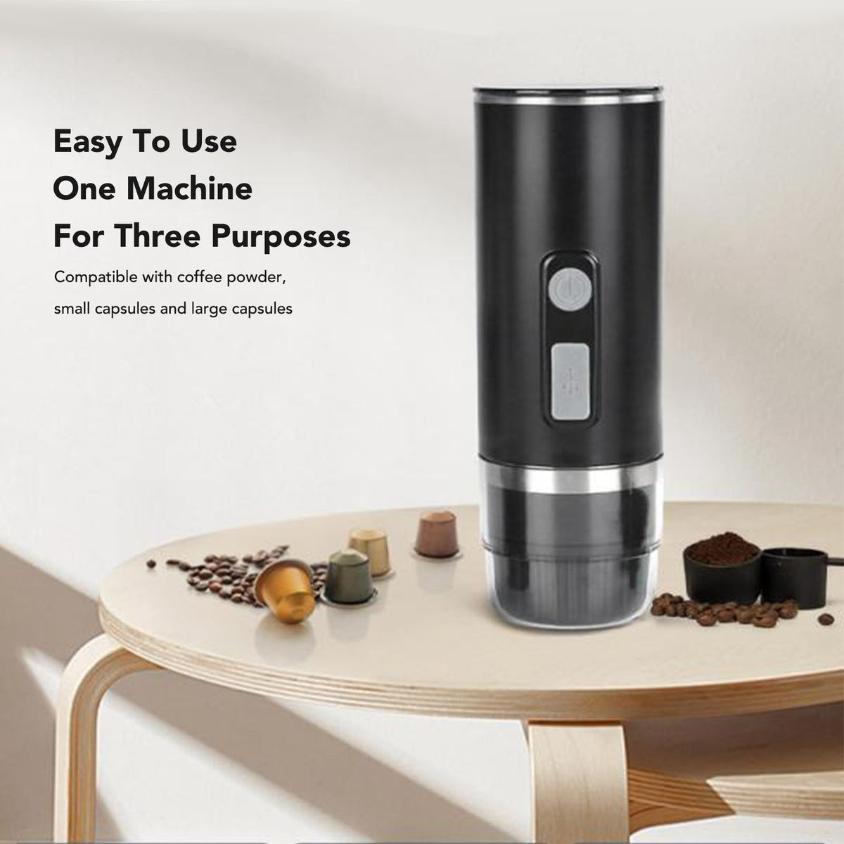 Portable Coffee Maker ABS Capsule Coffee Maker With — product photo 7 of 8