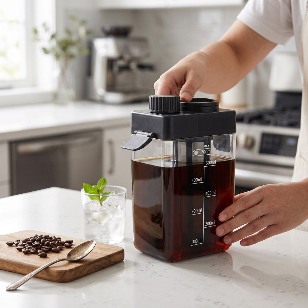 Cold Brew Coffee Maker 700ml Leak Proof Portable — product photo 4 of 11