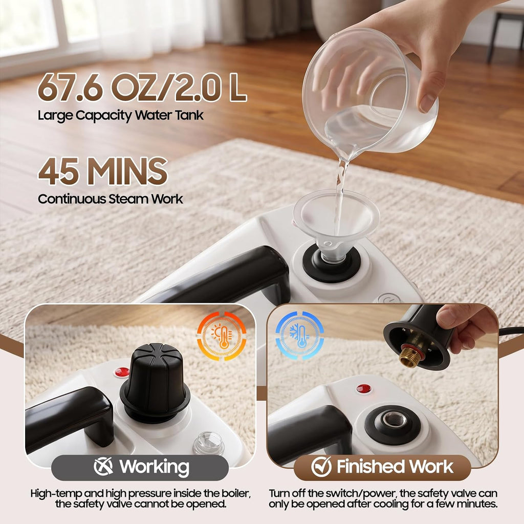 Heavy Duty Steam Mop Cleaner — product photo 3 of 12