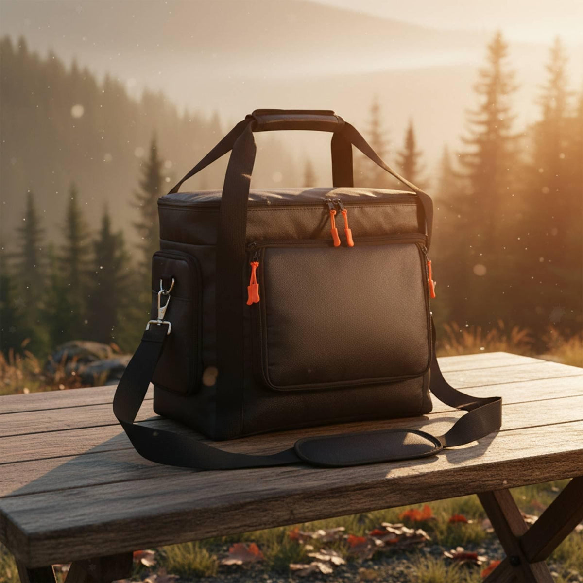 Portable Power Station Bag Double Layer Pockets Power — product photo 4 of 5