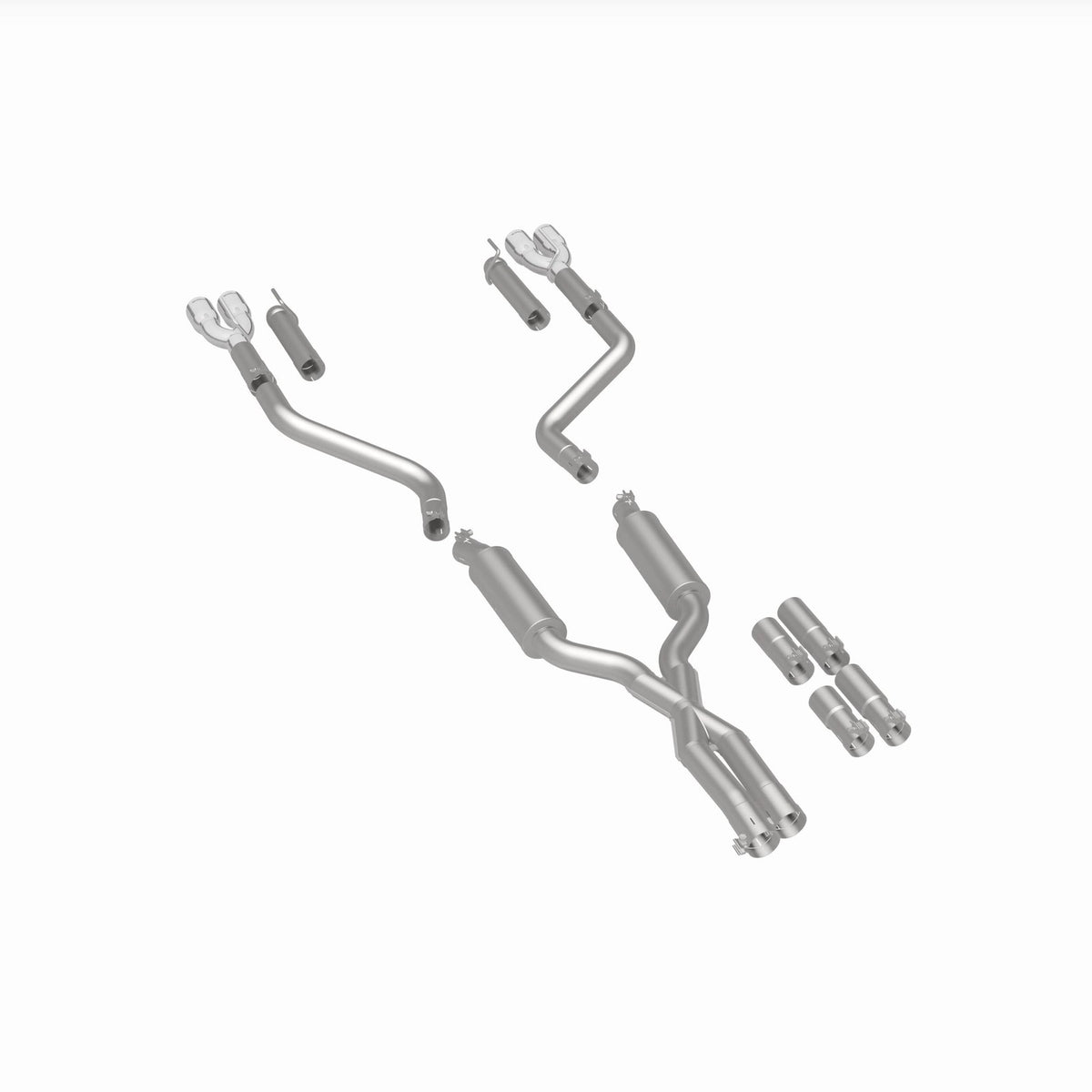 Exhaust System Kit FOR 2015-2018 Dodge Challenger — product photo 4 of 6