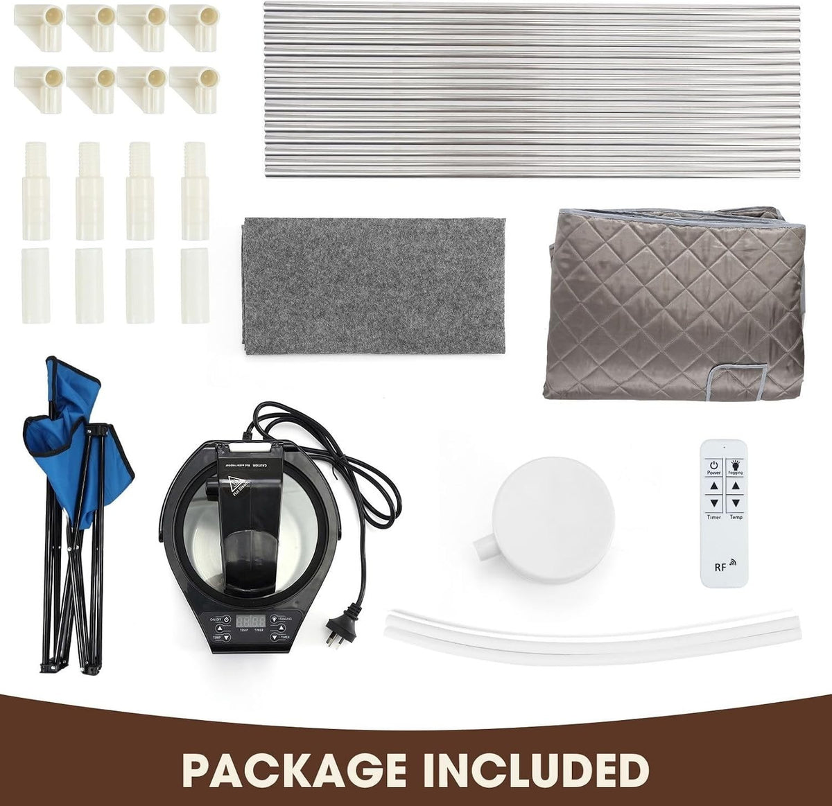 Portable Steam Sauna Tent with 1000w 3L Steam — product photo 9 of 9