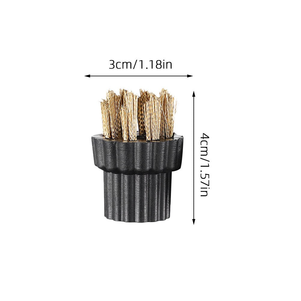 12Pcs Portable Steam Cleaner Brush Heads Durable Replacement — product photo 9 of 12