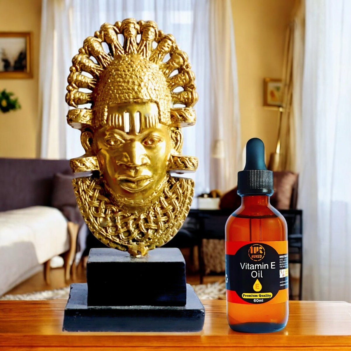 Vitamin E Oil 60ml for Skin Hair Scalp — product photo 2 of 5