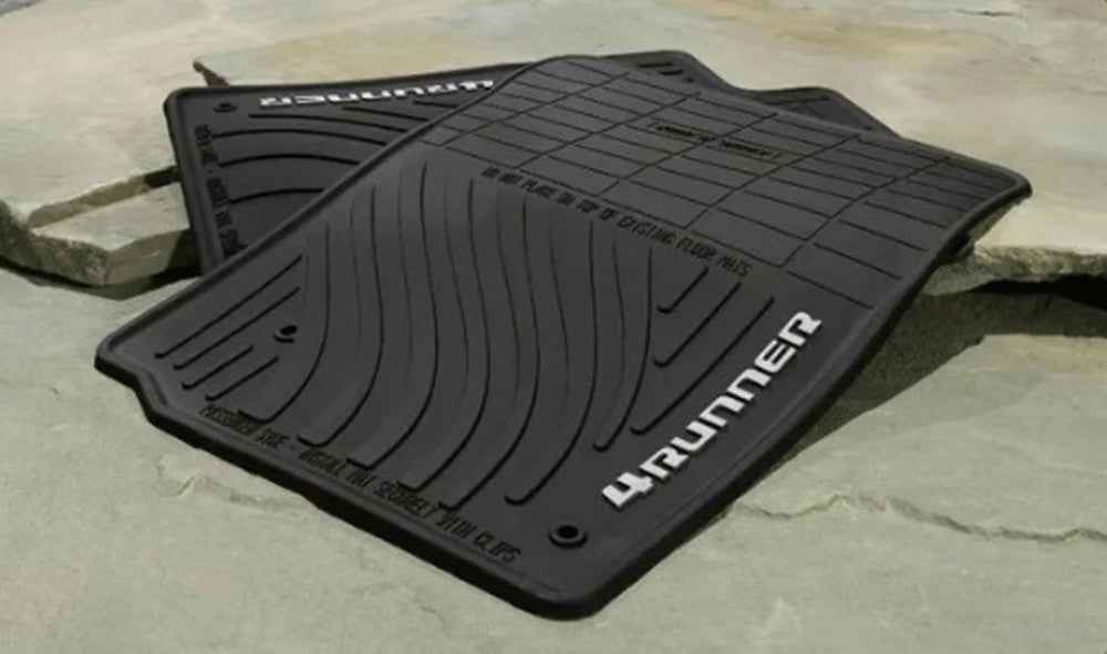 RUBBER FLOOR MATS SET 03-09 4RUNNER ALL WEATHER — product photo 3 of 3