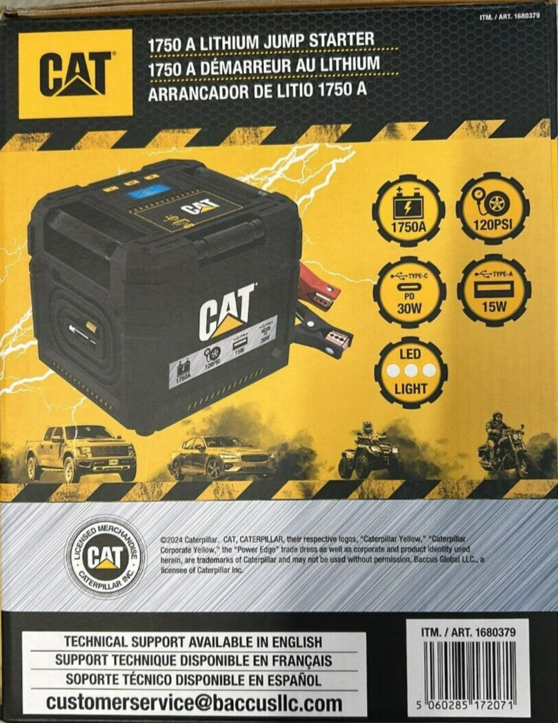 CAT 4 In 1 Portable Jump Starter Lithium — product photo 8 of 8