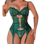 Women's Sexy-Lingerie Babydoll G-string Sleepwear Underwear Lace Dress — product photo 4 of 4