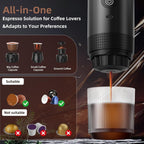 Portable Espresso Maker Electric & Rechargeable Coffee Machine — product photo 6 of 7