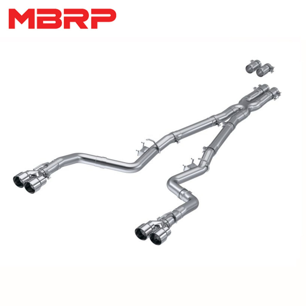 MBRP 3" Cat-Back Exhaust Quad Tips For 15-23 — main product photo