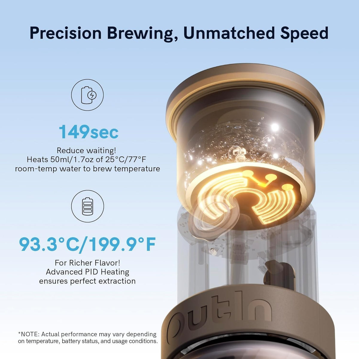 Mino Portable Electric Espresso Machine — product photo 4 of 8