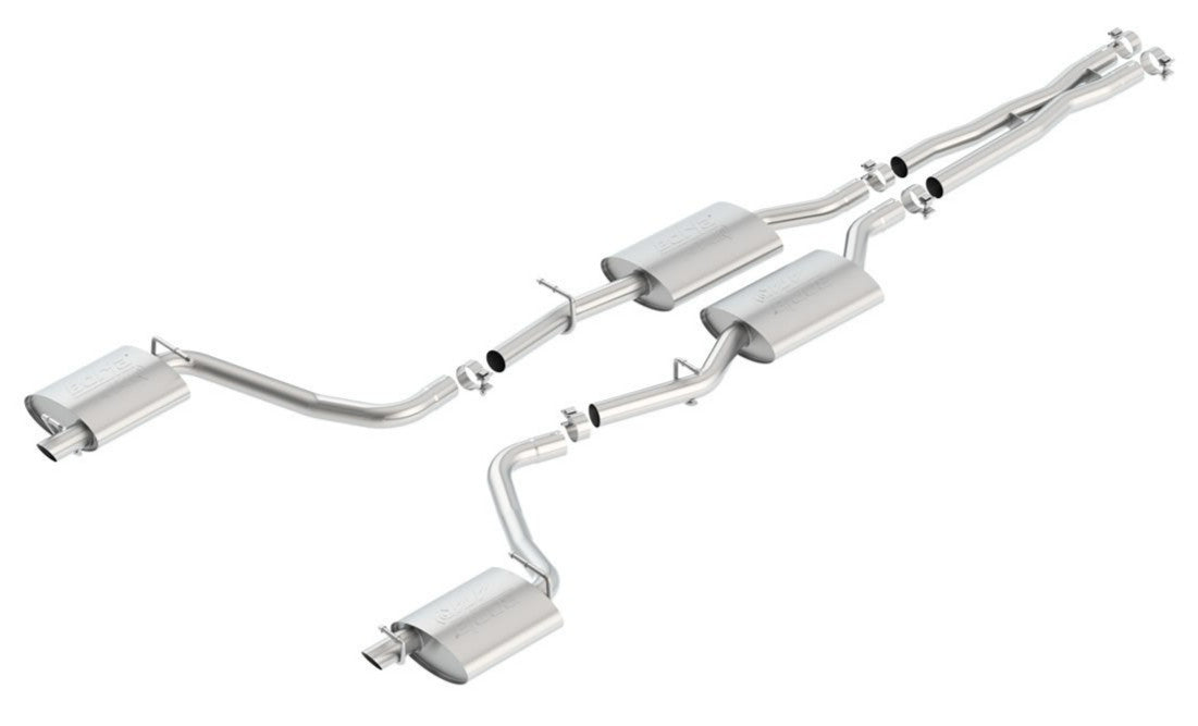 Borla Cat Back Exhaust System ATAK Fits 2015-2023 — main product photo