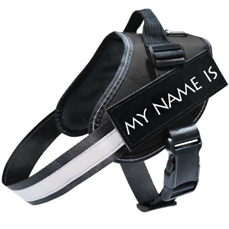 Personalized Dog Harness NO PULL Reflective Breathable Puppy