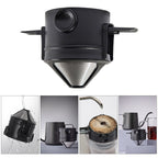 Metal Coffee Strainer Portable Maker Single Cup Drip — product photo 2 of 12